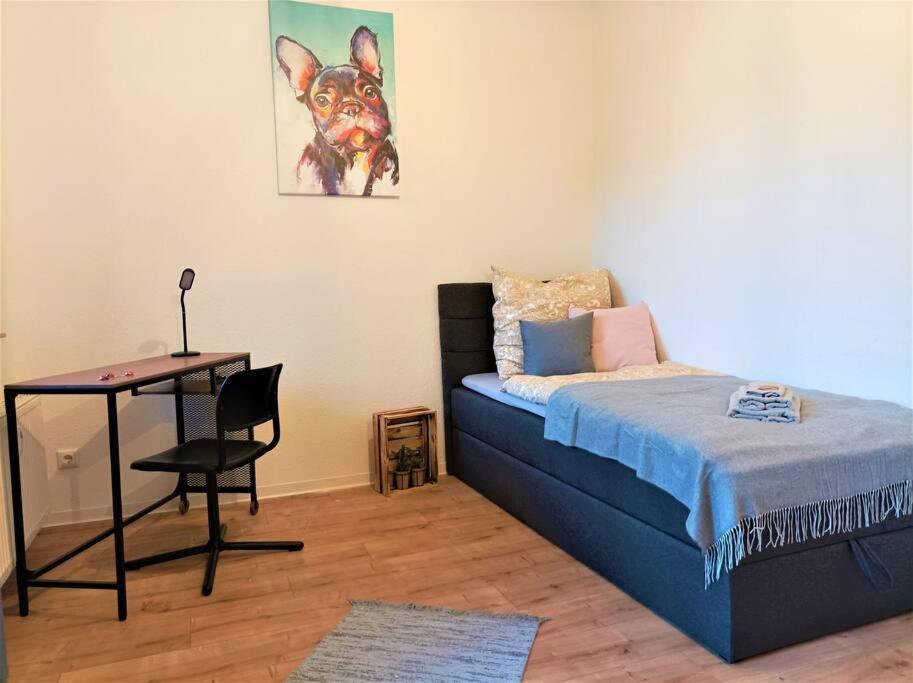 Modernes Apartment Mit Balkon Magdeburg Exterior foto